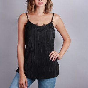 Black women's cami tank